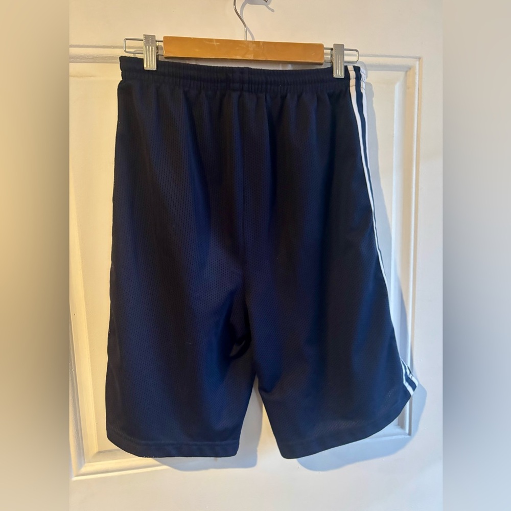 Champion Men's Mesh Athletic Shorts Navy Drawstring Size L